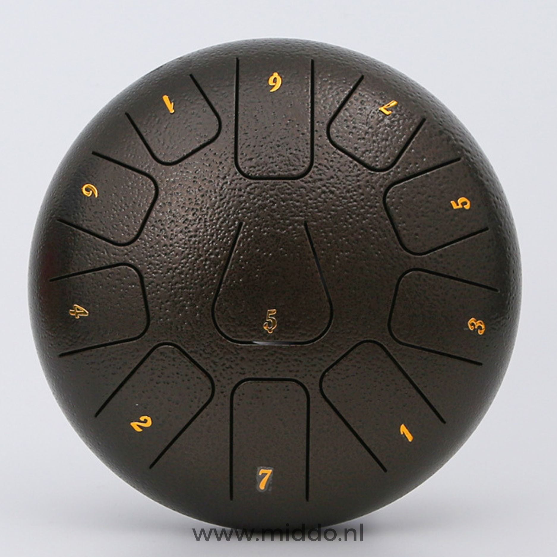 Harmonii KlankOase™ Steel Tongue Drum voor Muzikale Meditatie en Creatieve Expressie