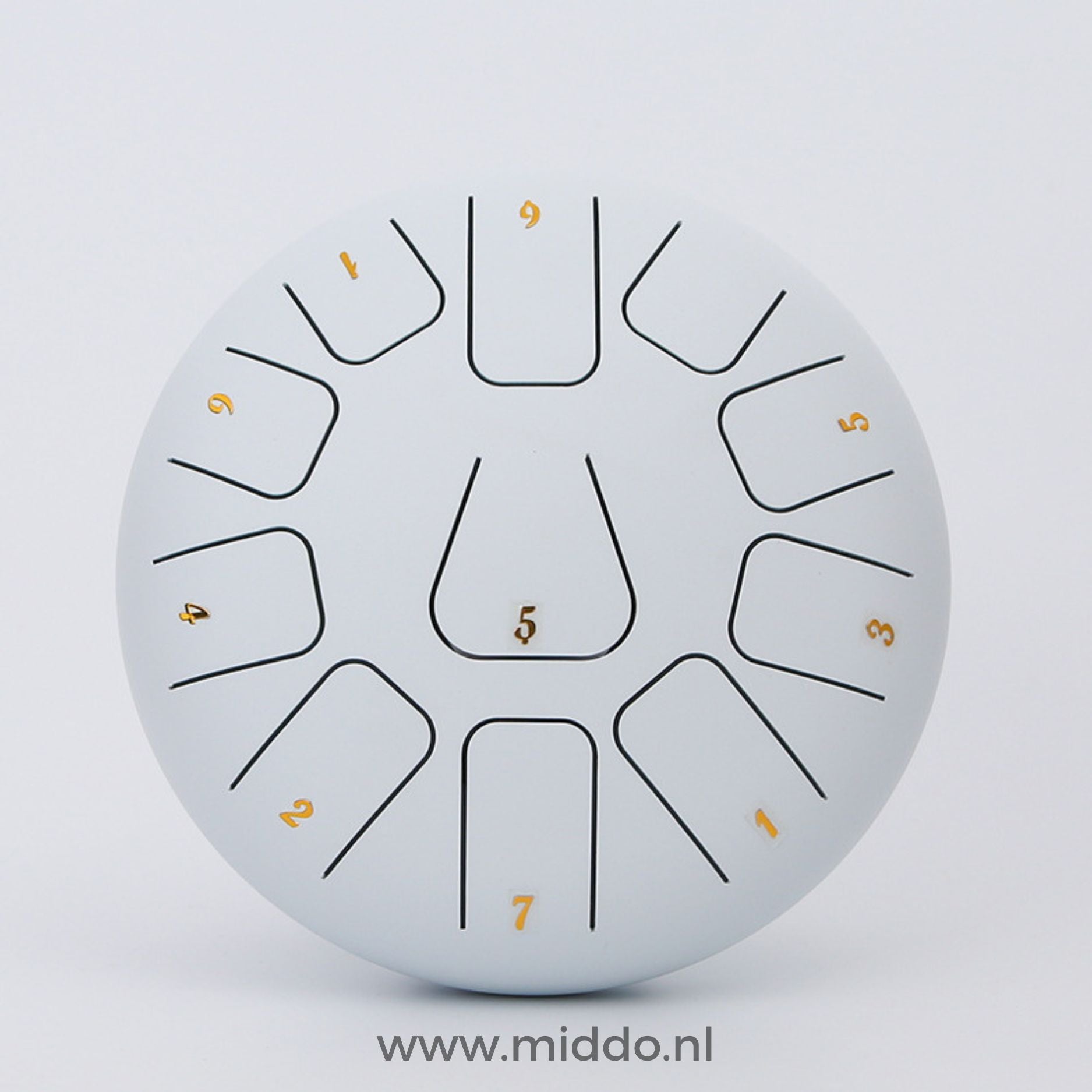 Harmonii KlankOase™ Steel Tongue Drum voor Muzikale Meditatie en Creatieve Expressie