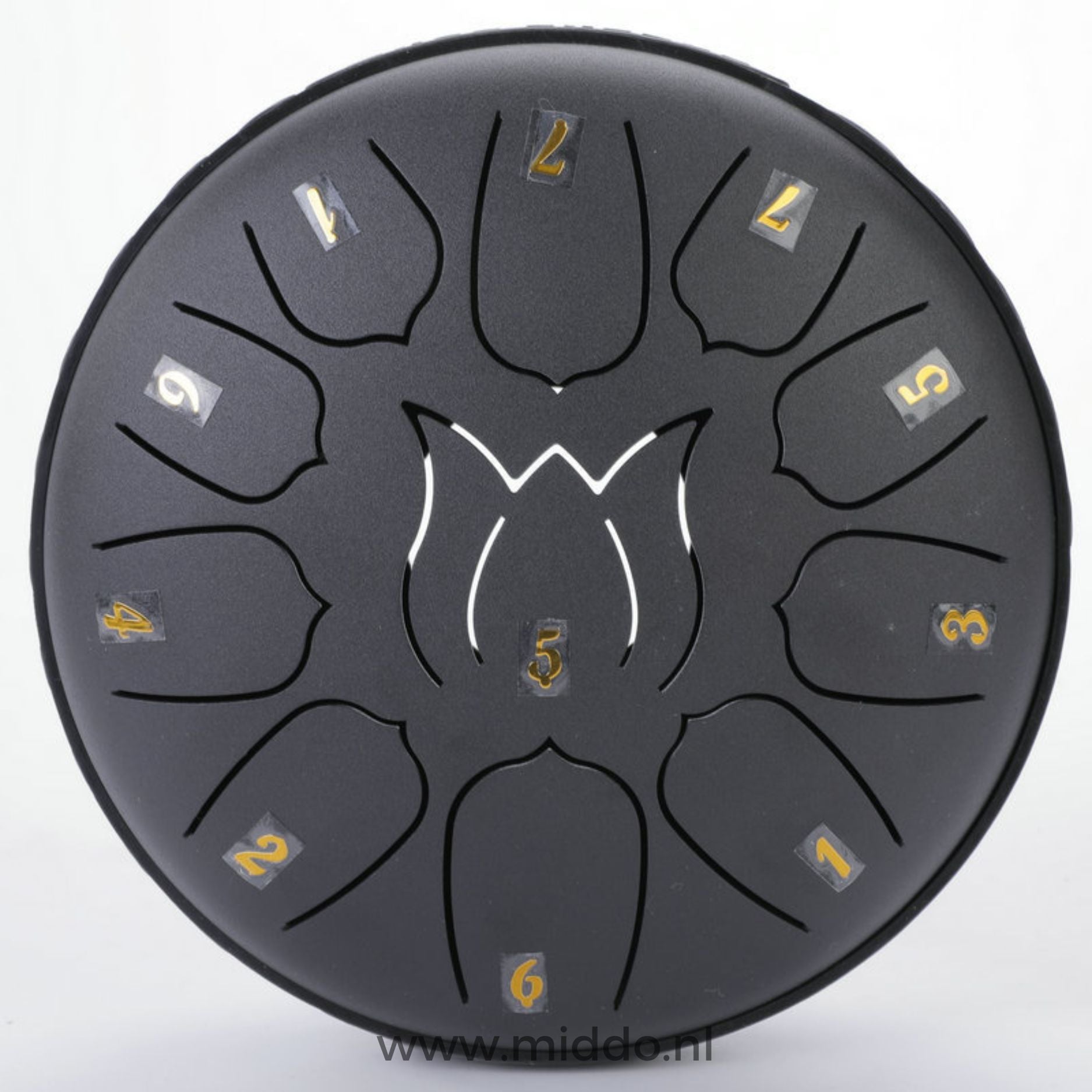 Harmonii KlankOase™ Steel Tongue Drum voor Muzikale Meditatie en Creatieve Expressie