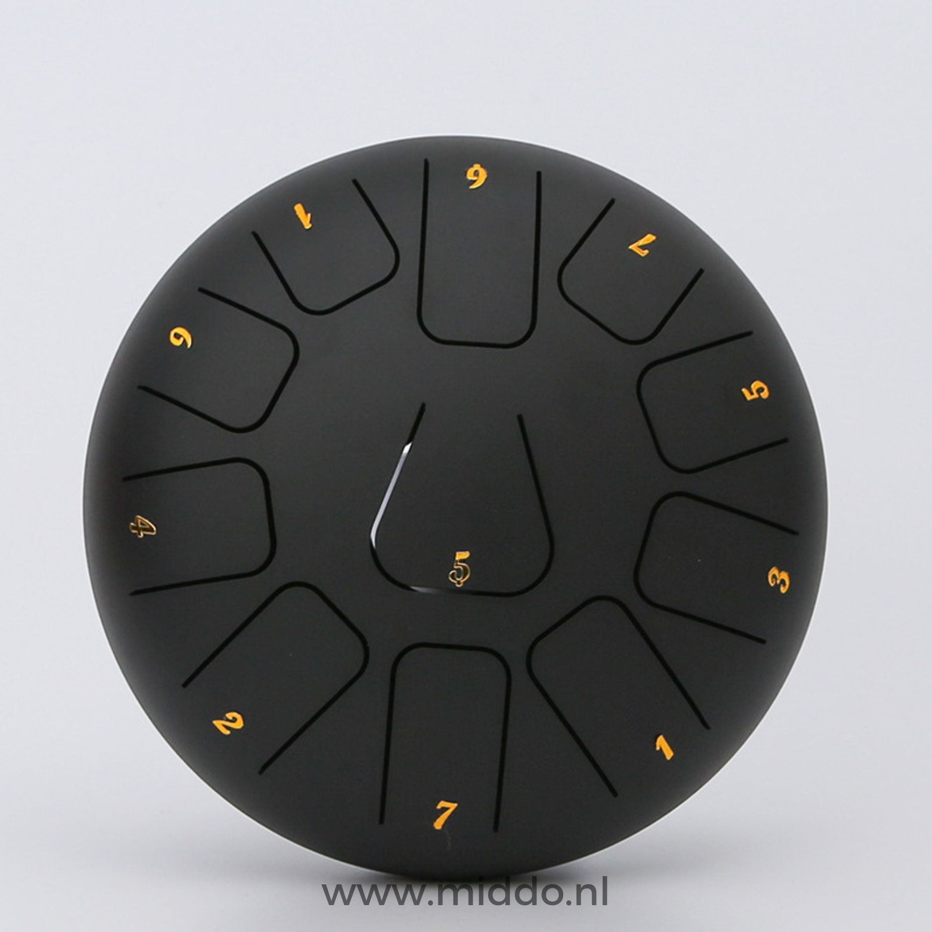 Harmonii KlankOase™ Steel Tongue Drum voor Muzikale Meditatie en Creatieve Expressie